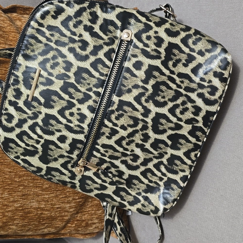 Leopard Print Backpack - image 3